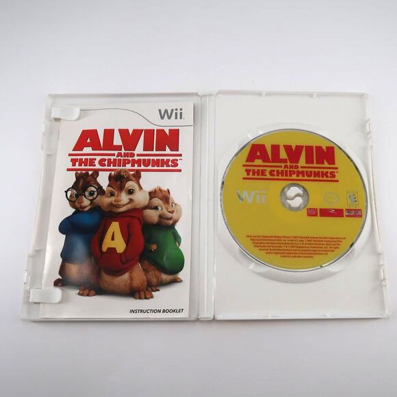 Alvin and the Chipmunks (Nintendo Wii, 2007) Complete - Picture 3 of 4